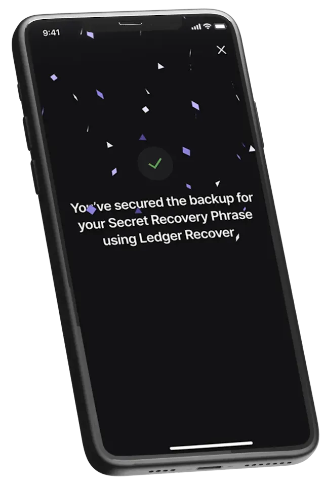 Ledger Recover feature